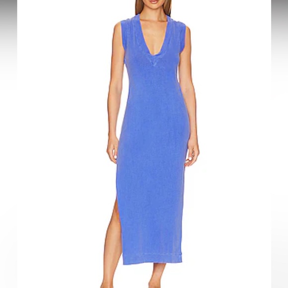NWT Revolve Tularosa Eloise Tshirt Dress in Baja Blue XXS - Picture 1 of 9